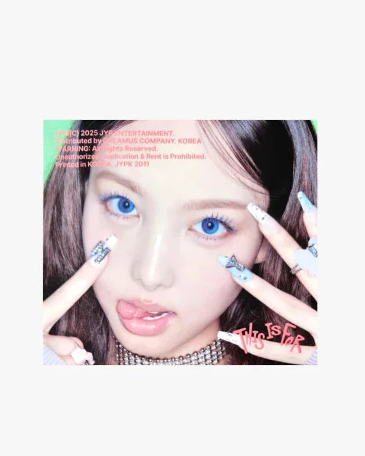 TWICE - 4TH ALBUM [THIS IS FOR] (DIGIPACK VER.) (9 VERSIONS) - LightUpK