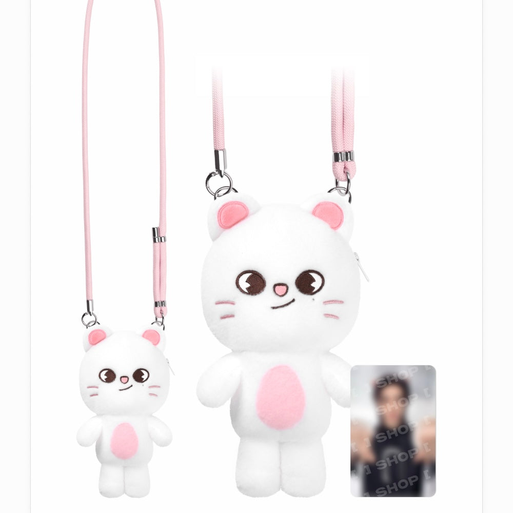 (PRE-ORDER) STRAY KIDS - SKZOO PLUSH CROSS BAG - RUN IT (8 VERSIONS)