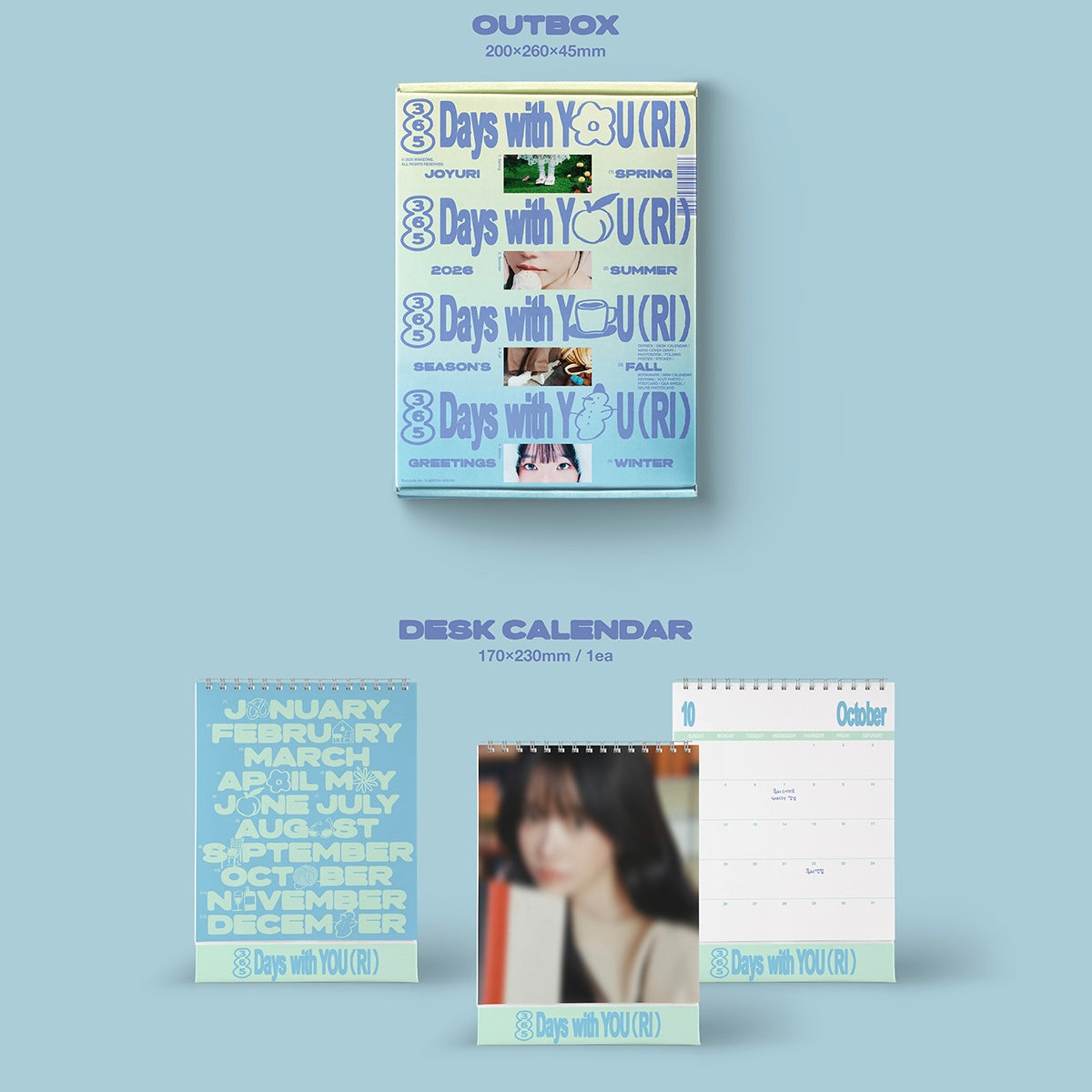 (PRE-ORDER) JO YURI - 2026 SEASON'S GREETINGS [365 DAYS WITH YOU(RI)]