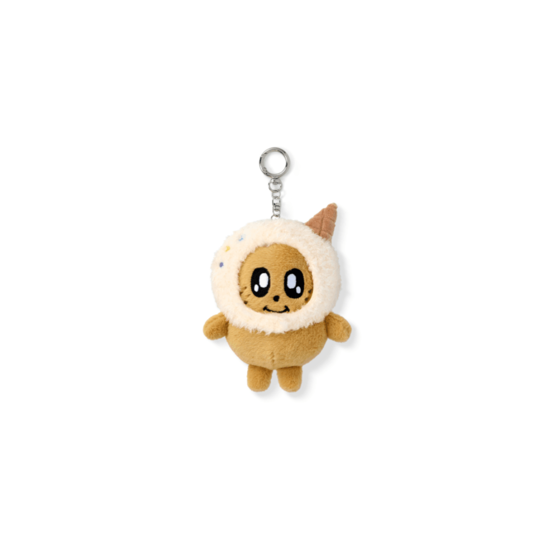 (PRE-ORDER) SEVENTEEN - ICE CREAM WITH MINITEEN CHARACTER POP UP OFFICIAL MD PLUSH KEYRING (13 VERSIONS)