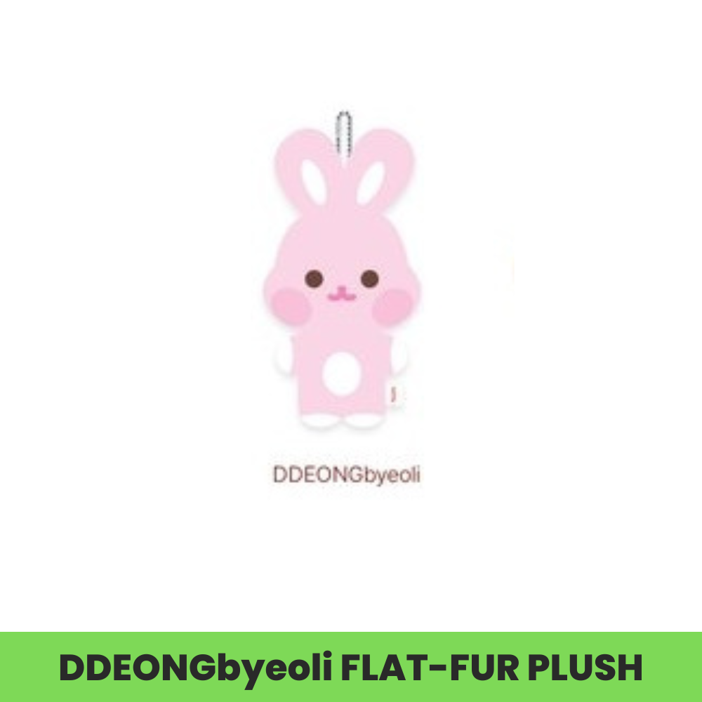 (PRE-ORDER) ATEEZ X ANITEEZ [ANITEEZ IN TREASURE] MD - 17 FLAT-FUR PLUSH (8 VERSIONS) - LightUpK