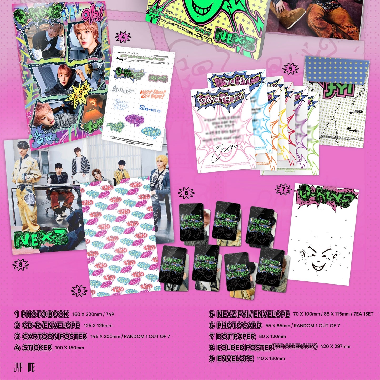 NEXZ - 2ND MINI ALBUM [O-RLY?] (2 VERSIONS) - LightUpK