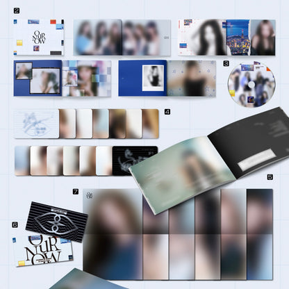 (PRE-ORDER) PURPLE KISS - 1ST ENGLISH ALBUM [OUR NOW] - LightUpK