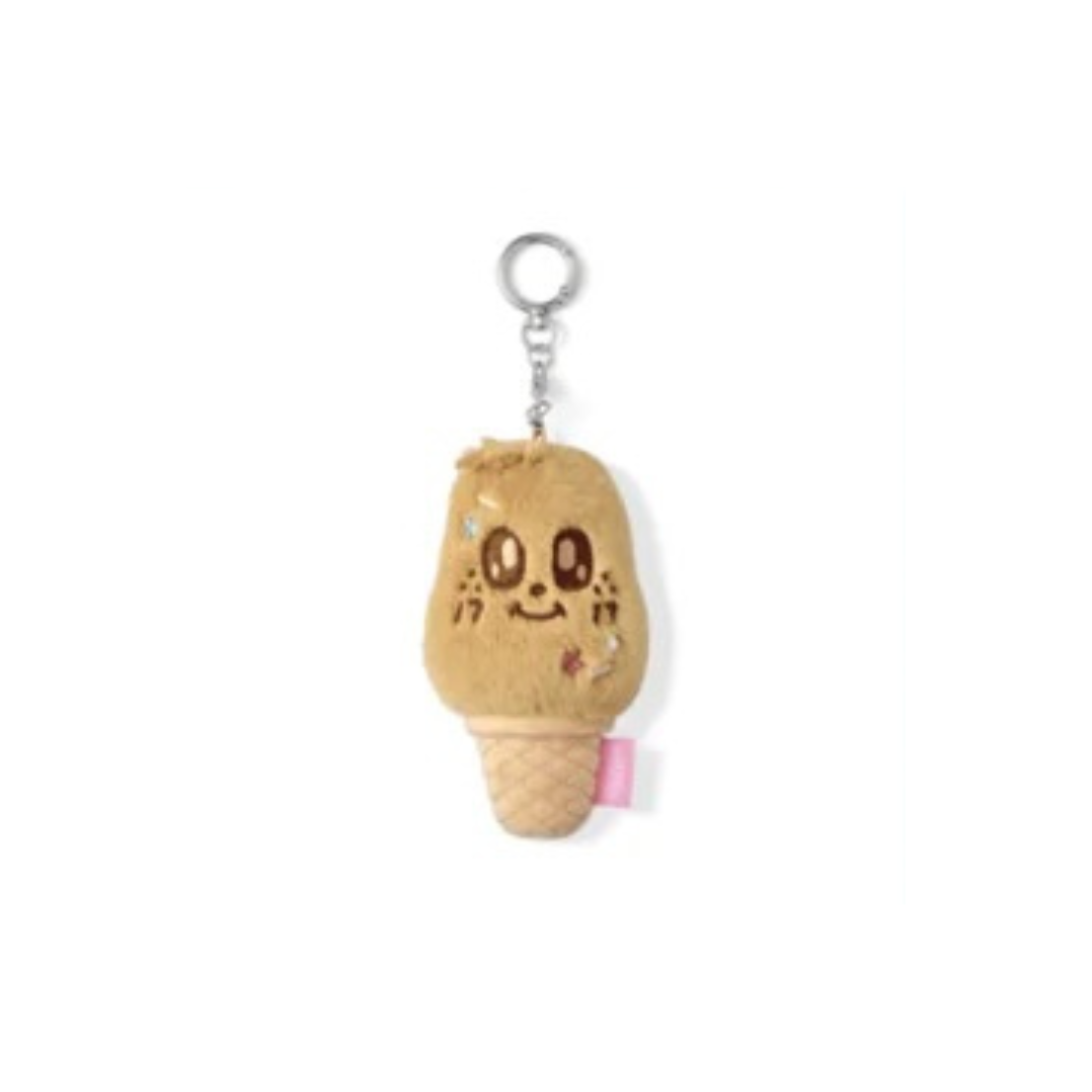 (PRE-ORDER) SEVENTEEN - ICE CREAM WITH MINITEEN CHARACTER POP UP OFFICIAL MD FACE KEYRING (13 VERSIONS)