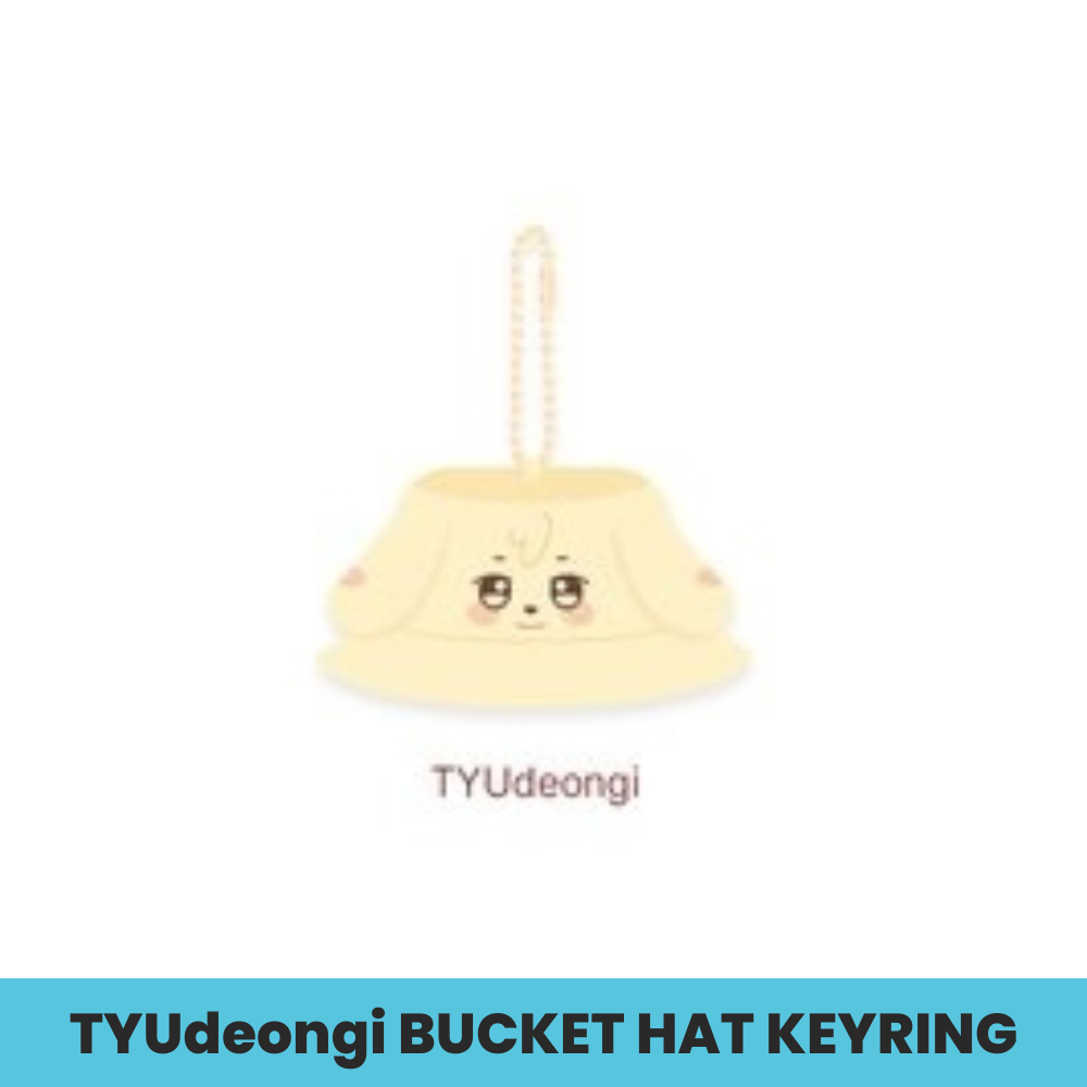 (PRE-ORDER) ATEEZ X ANITEEZ [ANITEEZ IN TREASURE] MD - 16 BUCKET HAT KEYRING (8 VERSIONS) - LightUpK