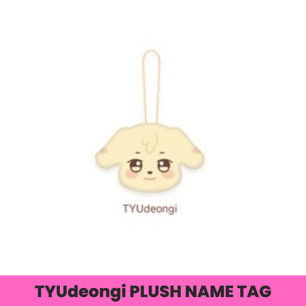 (PRE-ORDER) ATEEZ X ANITEEZ [ANITEEZ IN TREASURE] MD - 20 PLUSH NAME TAG (8 VERSIONS) - LightUpK