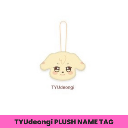 (PRE-ORDER) ATEEZ X ANITEEZ [ANITEEZ IN TREASURE] MD - 20 PLUSH NAME TAG (8 VERSIONS) - LightUpK