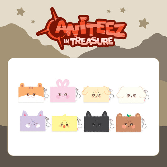 (PRE-ORDER) ATEEZ X ANITEEZ [ANITEEZ IN TREASURE] MD - 19 FABRIC POUCH (8 VERSIONS) - LightUpK
