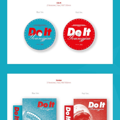 YOUNGJAE - 1ER ALBUM COMPLET [DO IT] (2 VERSIONS)