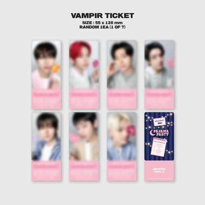 (PRE-ORDER) ENHYPEN - WORLD COUPON CARD COLLECTION (PAJAMA PARTY SPECIAL VER.) - LightUpK