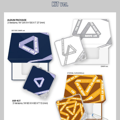 DIX-SEPT - VOUS AVEZ FAIT MY DAWN (6E MINI ALBUM) KIT VER. (3 VERSIONS)