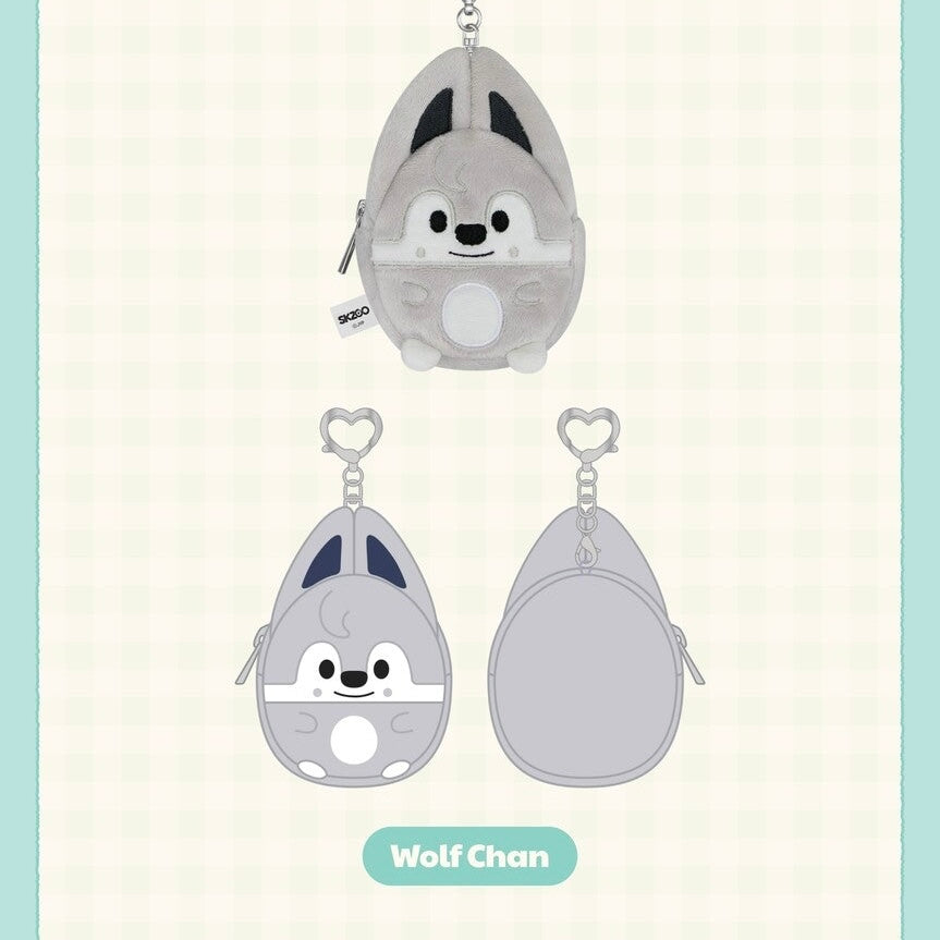 (PRE-ORDER) SKZOO X ZOOTOPIA2 POP-UP STORE OFFICIAL MERCH - PLUSH COIN POUCH (16 VERSIONS)