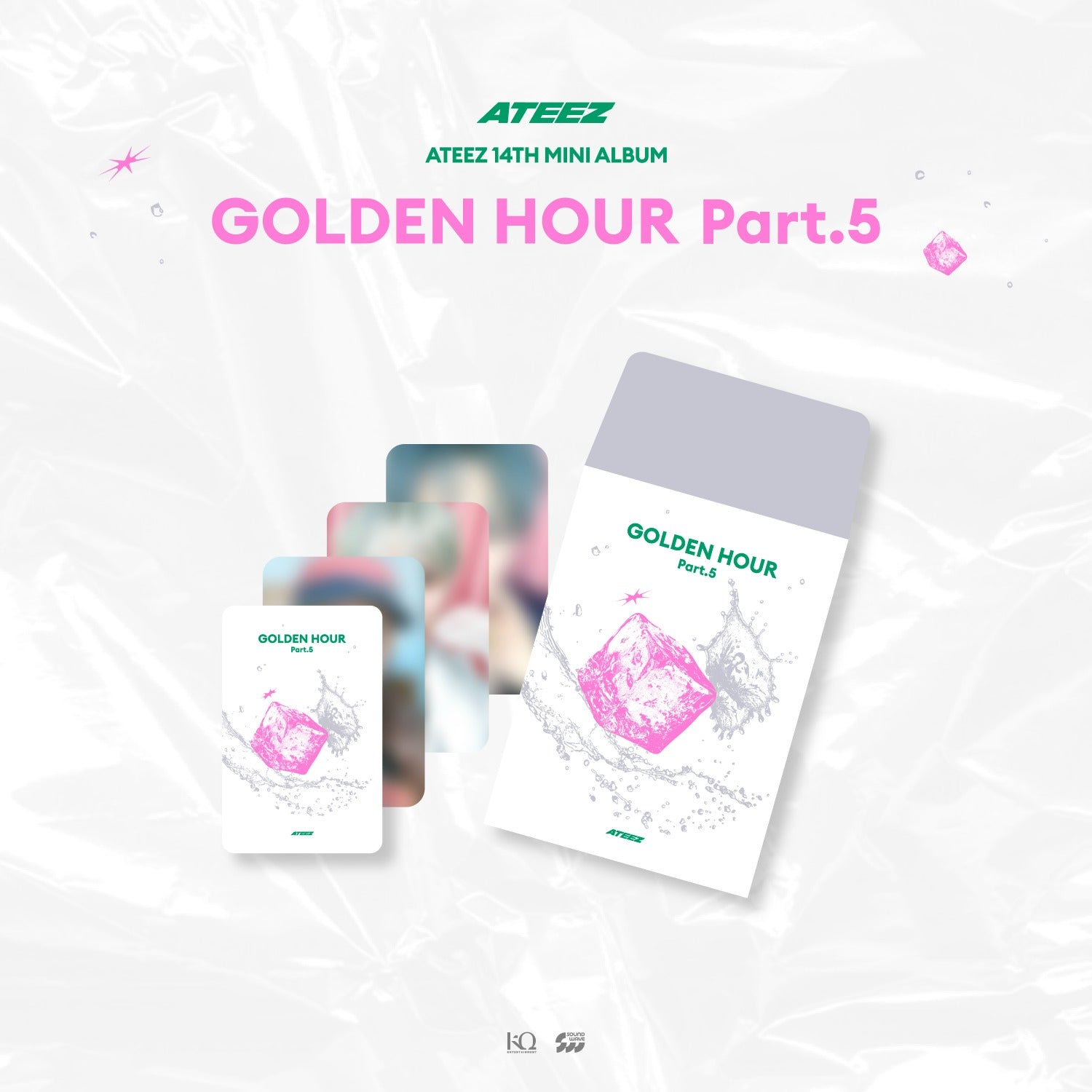 (PRE-ORDER) ATEEZ - POP-UP STORE [GOLDEN HOUR : Part.5] MD 01. RANDOM TRADING CARD