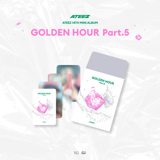 (PRE-ORDER) ATEEZ - POP-UP STORE [GOLDEN HOUR : Part.5] MD 01. RANDOM TRADING CARD