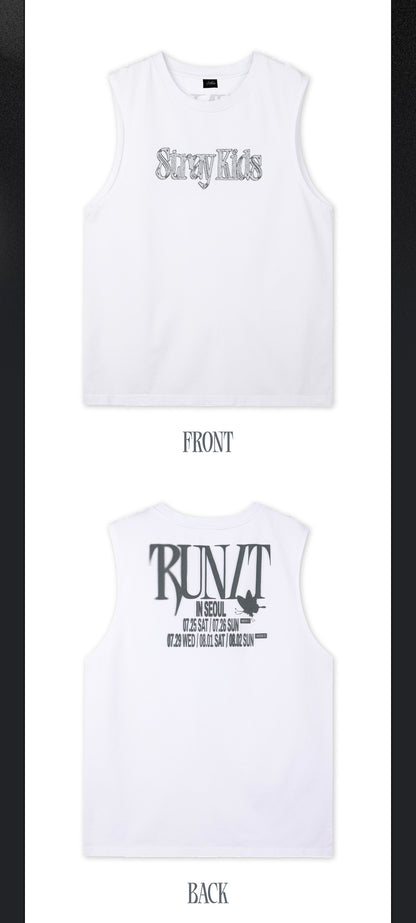 (PRE-ORDER) STRAY KIDS - SLEEVELESS TOP - RUN IT