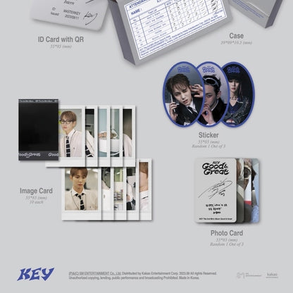 KEY - GOOD & GREAT [2ND MINI ALBUM] (QR VER.)(SMART ALBUM)