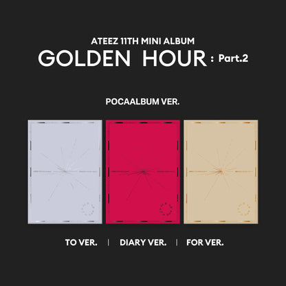 ATEEZ - L'HEURE D'OR : PARTIE 2 (VERSIONS POCA) (3 VERSIONS)