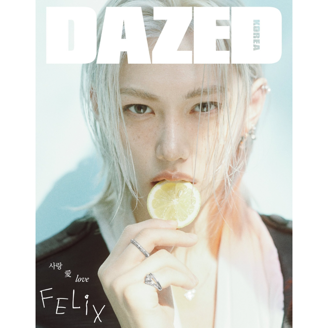 (PRE-ORDER) DAZED 2026.04 (COVER: STRAY KIDS FELIX) (3 VERSIONS) - LightUpK