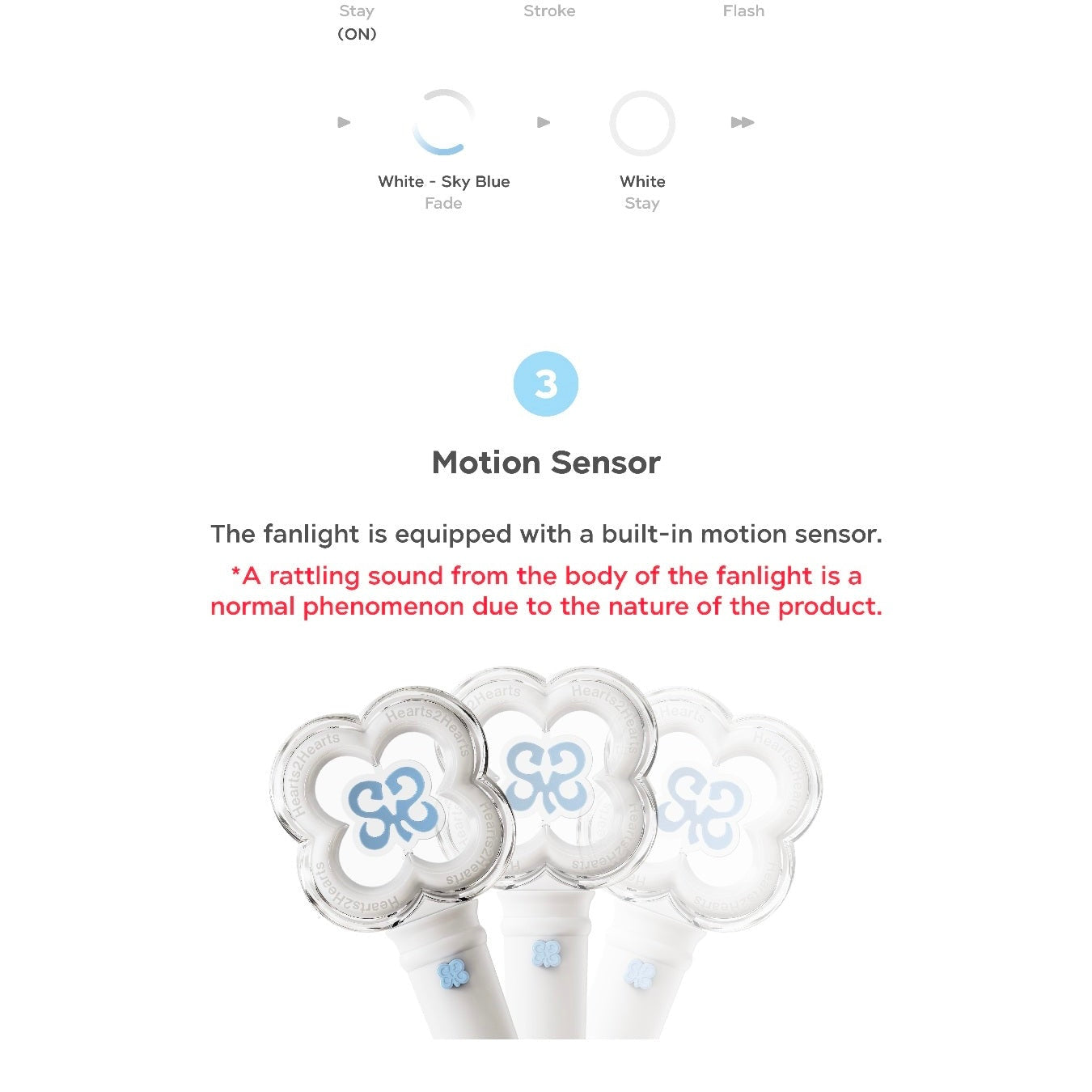 HEARTS2HEARTS - OFFICIAL LIGHTSTICK - LightUpK