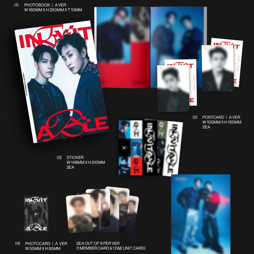 SUPER JUNIOR-D&E - 6TH MINI ALBUM [INEVITABLE] (2 VERSIONS)