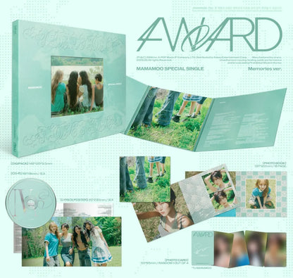 (PRE-ORDER) MAMAMOO - SPECIAL SINGLE [4WARD] (2 VERSIONS) RANDOM