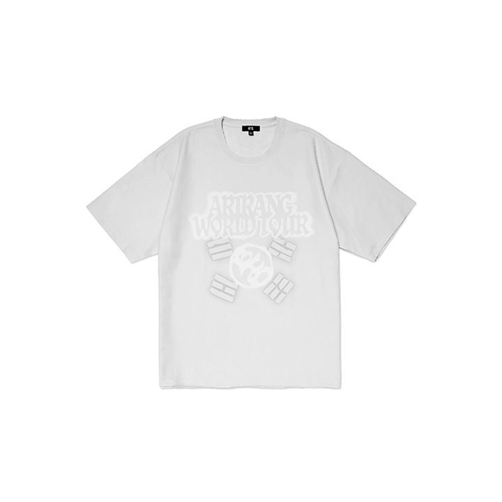 (PRE-ORDER) BTS - S/S TOUR T-SHIRT (GRAT) (4 SIZES) - LightUpK
