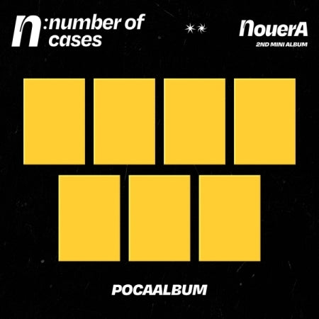 NOUERA - 2ND MINI ALBUM [N: NUMBER OF CASES] (POCA) (7 VERSIONS) - LightUpK