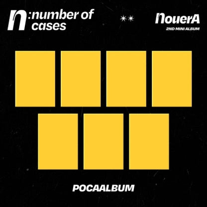 NOUERA - 2ND MINI ALBUM [N: NUMBER OF CASES] (POCA) (7 VERSIONS) - LightUpK