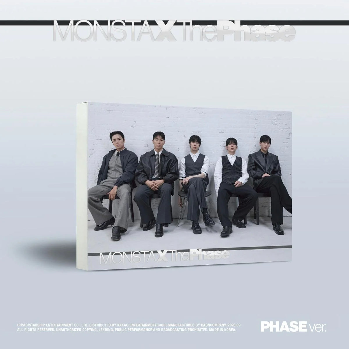 MONSTA X - THE PHASE (4 VERSIONS)
