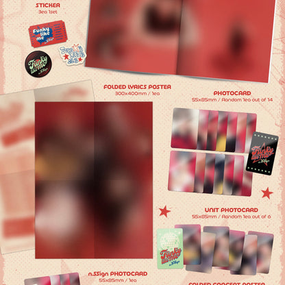 (PRE-ORDER) N.SSIGN - FUNKY LIKE ME (2 VERSIONS) RANDOM