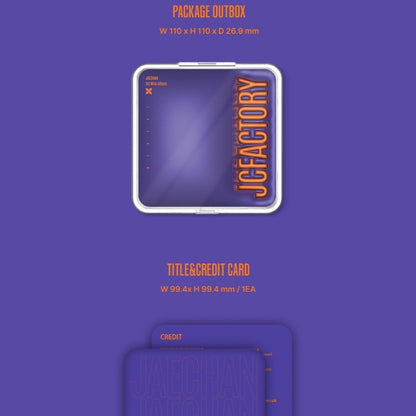 JAECHAN - 1ER MINI ALBUM [JCFACTORY] KIT ALBUM