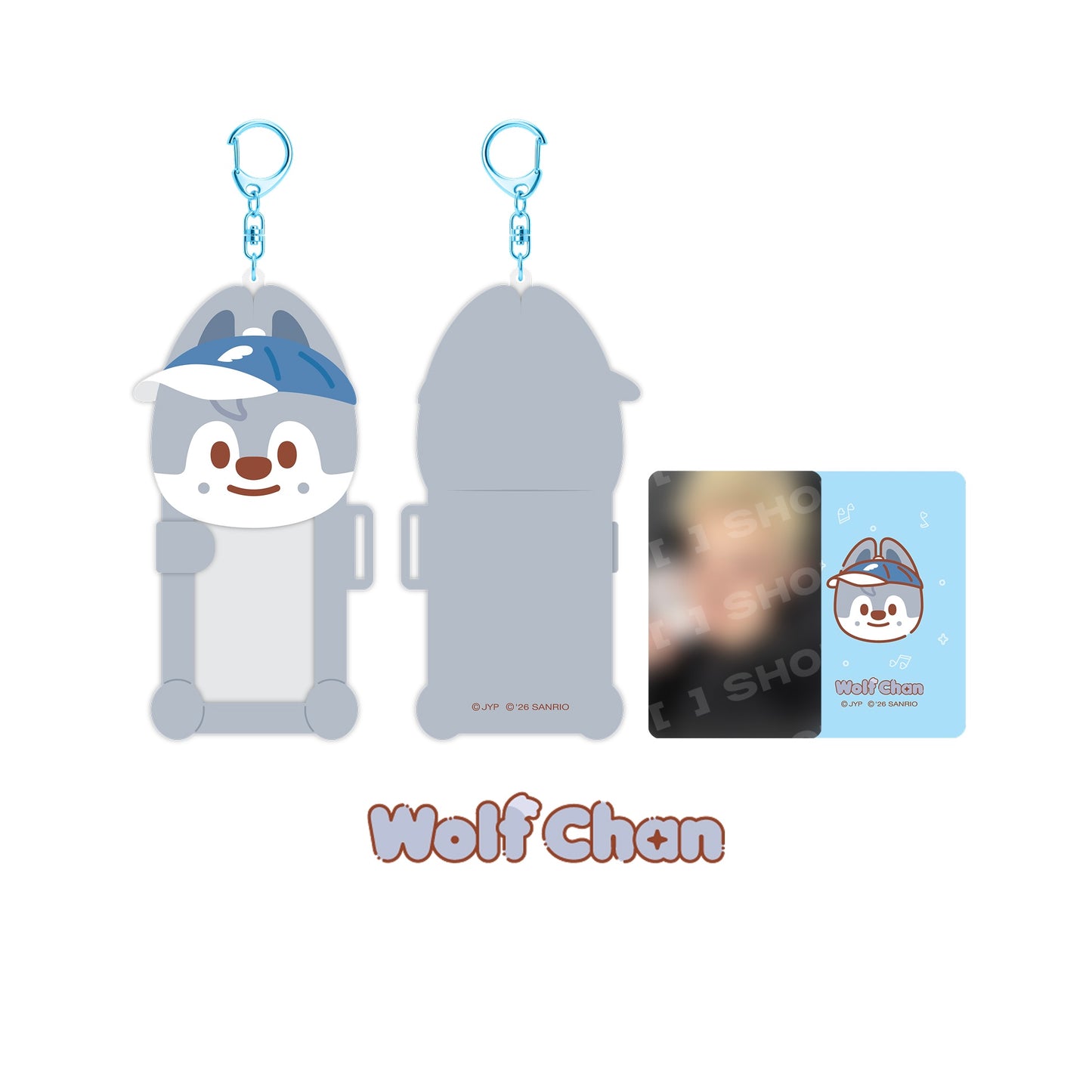 (PRE-ORDER) STRAY KIDS - CONNECTING PHOTOCARD HOLDER - SKZOO X SANRIO CHARACTERS (16 VERSIONS)