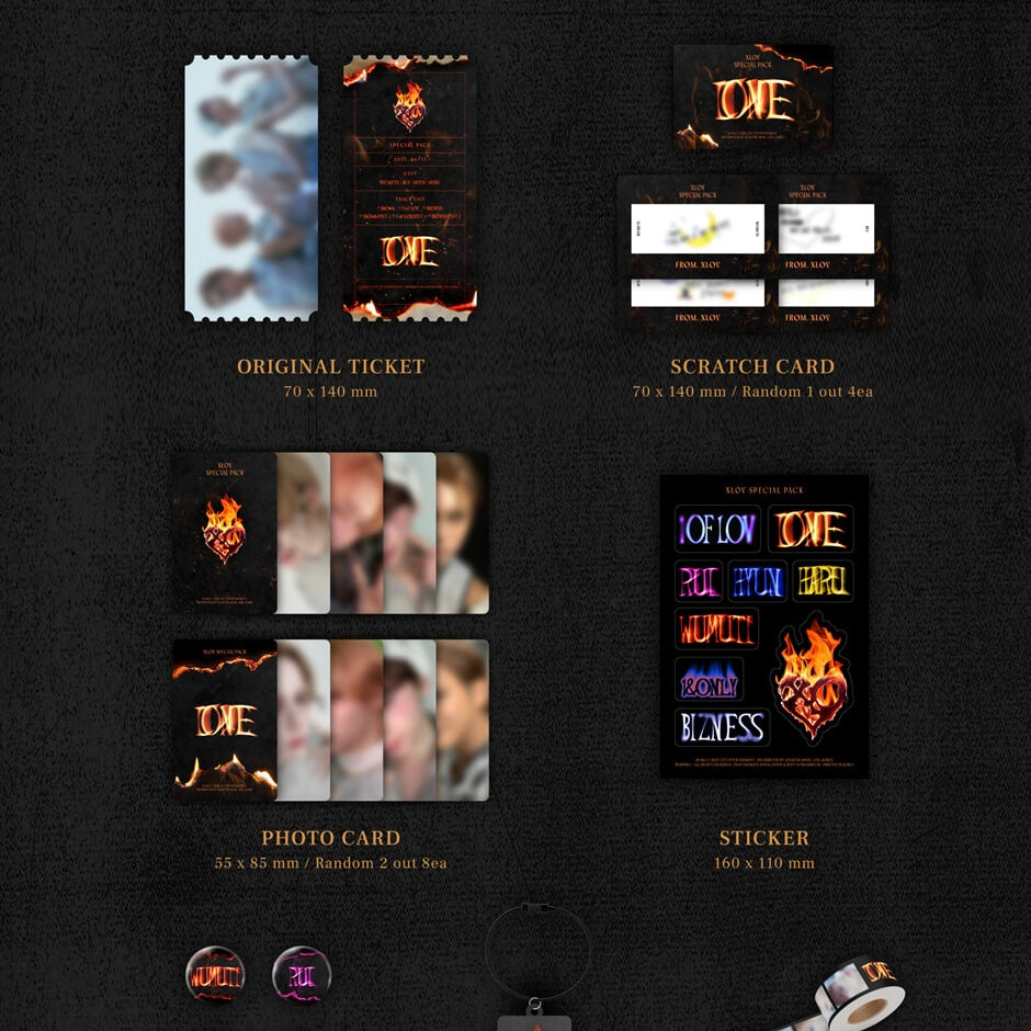 XLOV - [I ONE] SPECIAL PACK - LightUpK