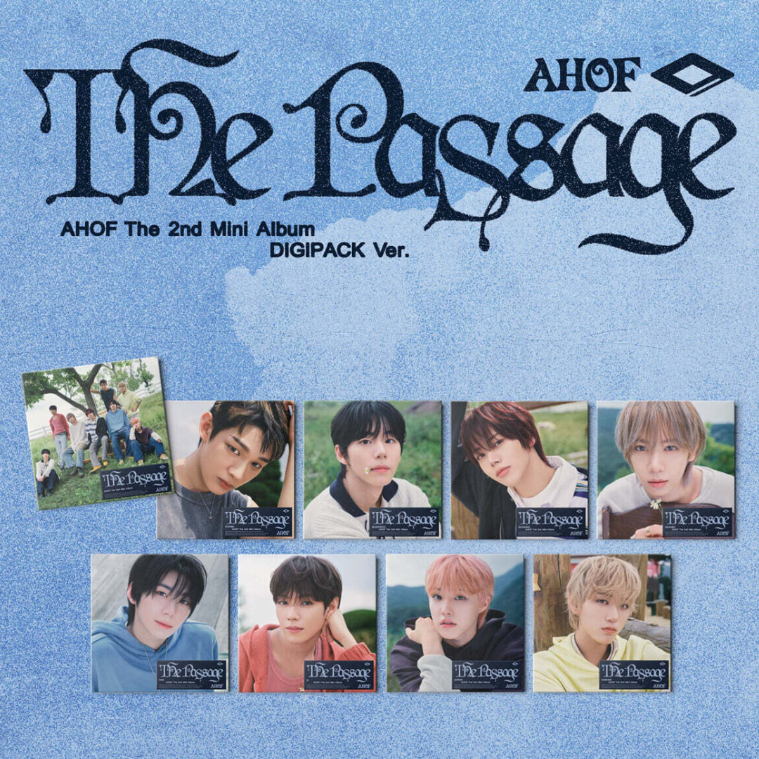 AHOF - 2ND MINI ALBUM [THE PASSAGE] (DIGIPACK VER.) (9 VERSIONS) - LightUpK