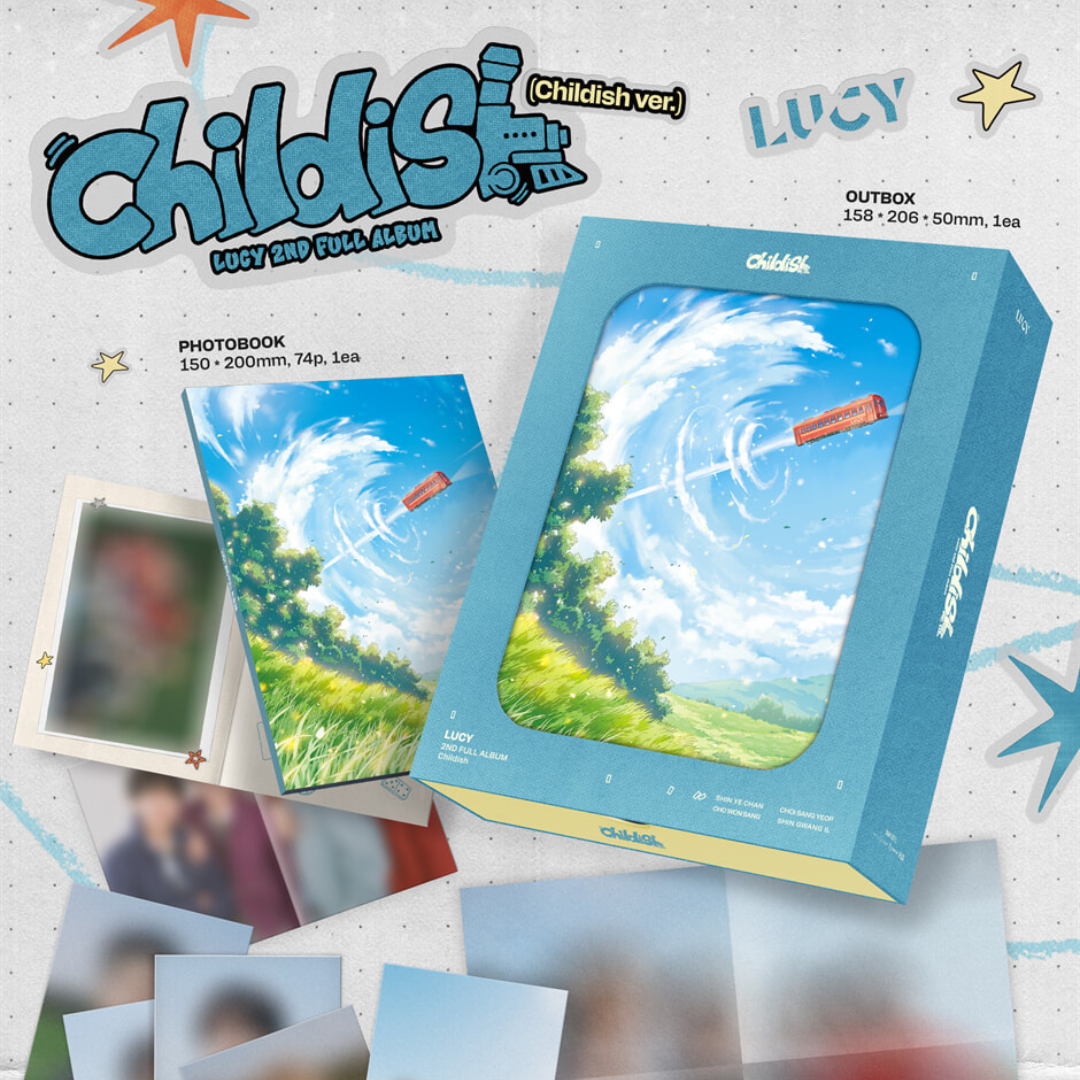(PRE-ORDER) LUCY - 2ND ALBUM [CHILDISH] (CHILDISH VER.) - LightUpK