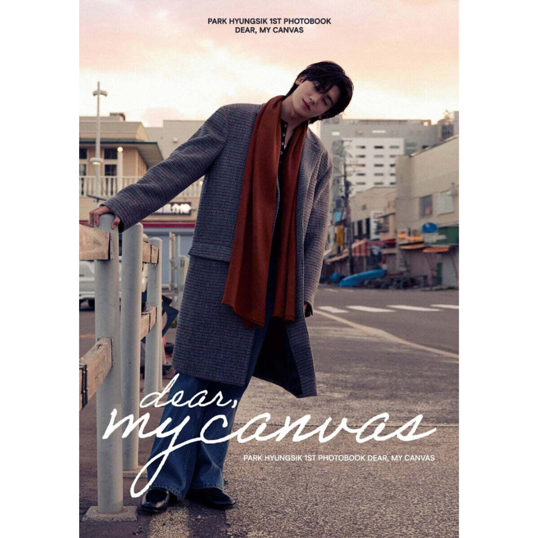 PARK HYUNGSIK - 1ST PHOTOBOOK[DEAR, MY CANVA] - LightUpK