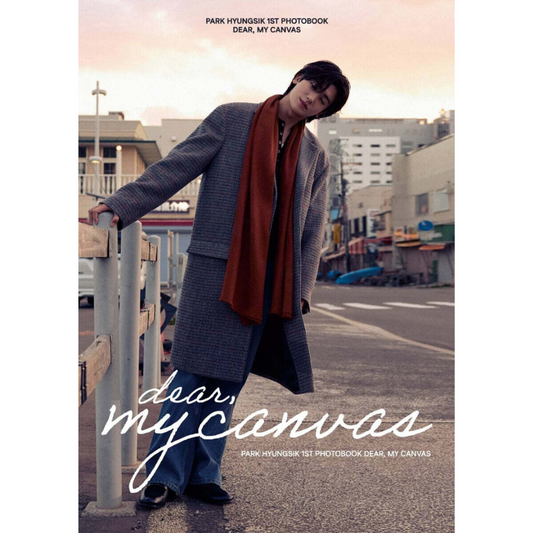 PARK HYUNGSIK - 1ST PHOTOBOOK[DEAR, MY CANVA] - LightUpK