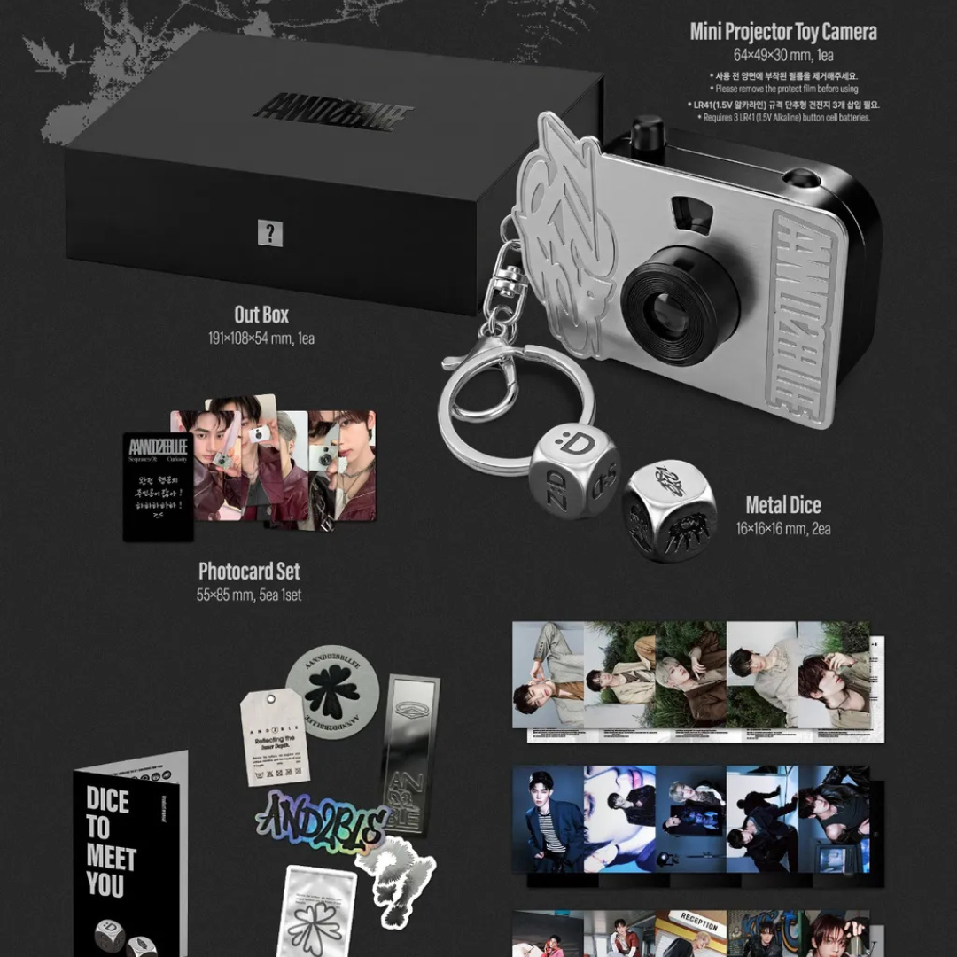 (PRE-ORDER) AND2BLE -1ST MINI ALBUM [SEQUENCE 01: CURIOSITY] (CURIOUS VER.)