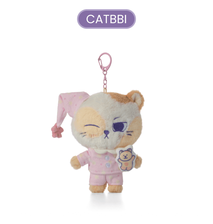 (PRE-ORDER) BOYNEXTDOOR - BBNEXDO PLUSH KEYRING - BBNEXDO IN SWEET DREAMS MD (6 VERSIONS)