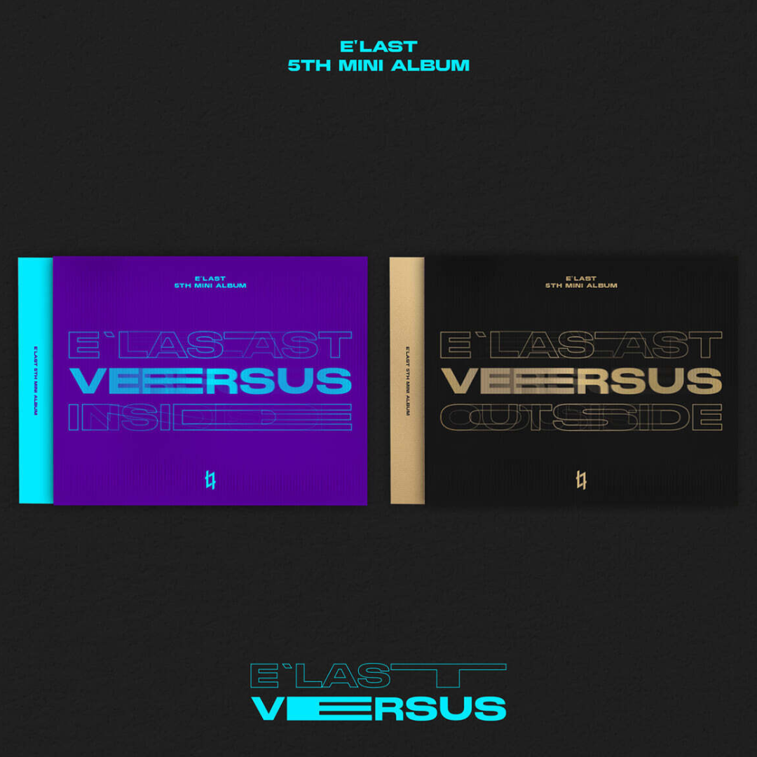 (PRE-ORDER) E'LAST - 5TH MINI ALBUM [VERSUS] (2 VERSIONS) RANDOM - LightUpK