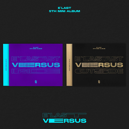 (PRE-ORDER) E'LAST - 5TH MINI ALBUM [VERSUS] (2 VERSIONS) RANDOM - LightUpK