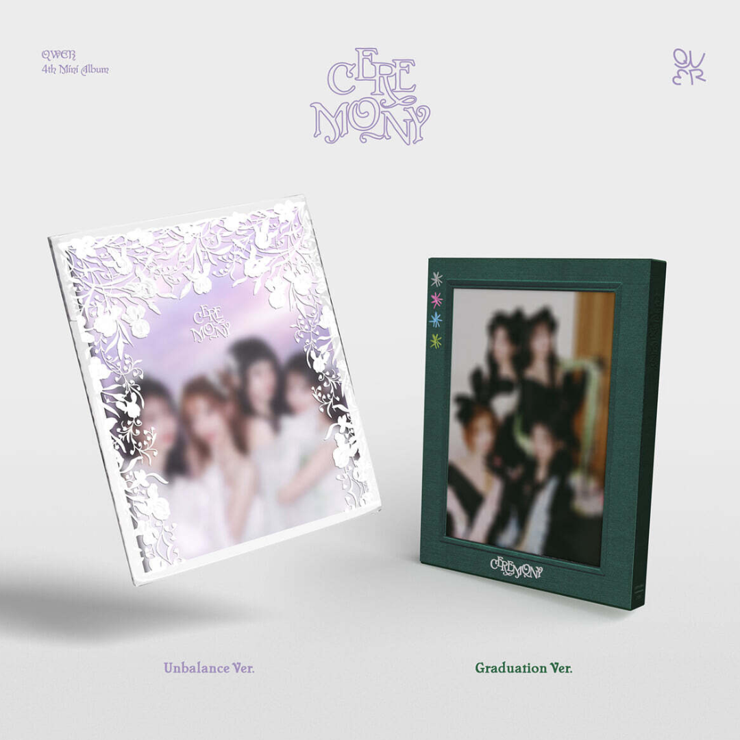 QWER - 4TH MINI ABLUM [CEREMONY] (2 VERSIONS) - LightUpK