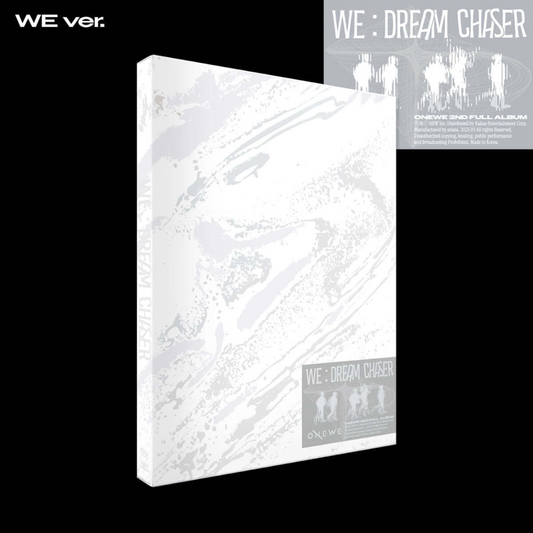 ONEWE - 2ND FULL ALBUM [WE : DREAM CHASER] (WE VER.) - LightUpK