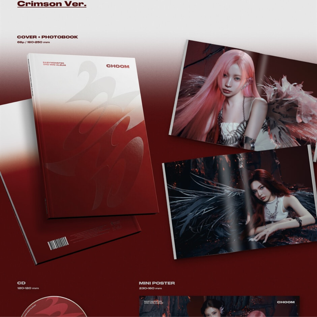 (PRE-ORDER) BABYMONSTER - 3RD MINI ALBUM [CHOOM] (3 VERSIONS) - LightUpK