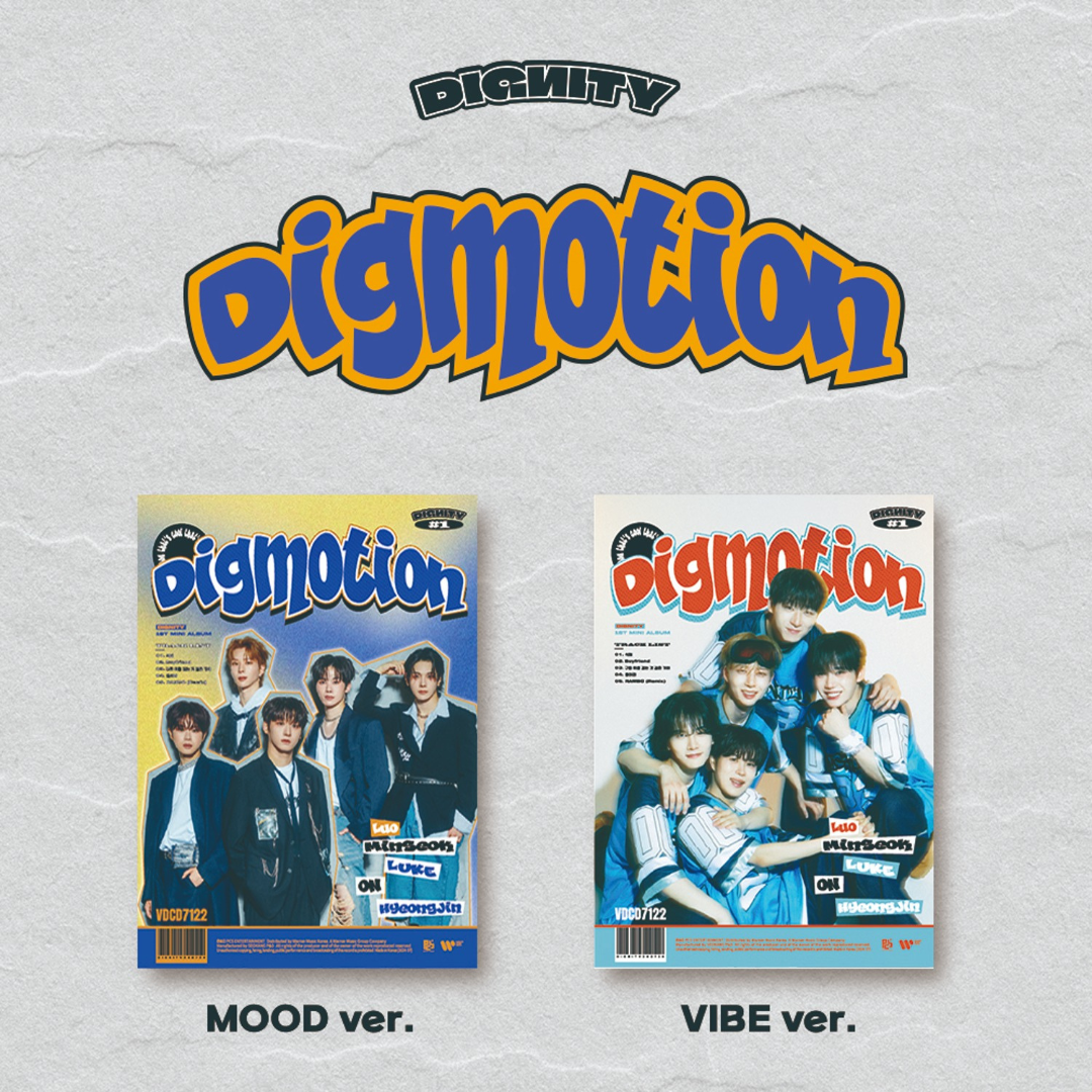 DIGNITY - 1ST MINI ALBUM [DIGMOTION] (2 VERSIONS)