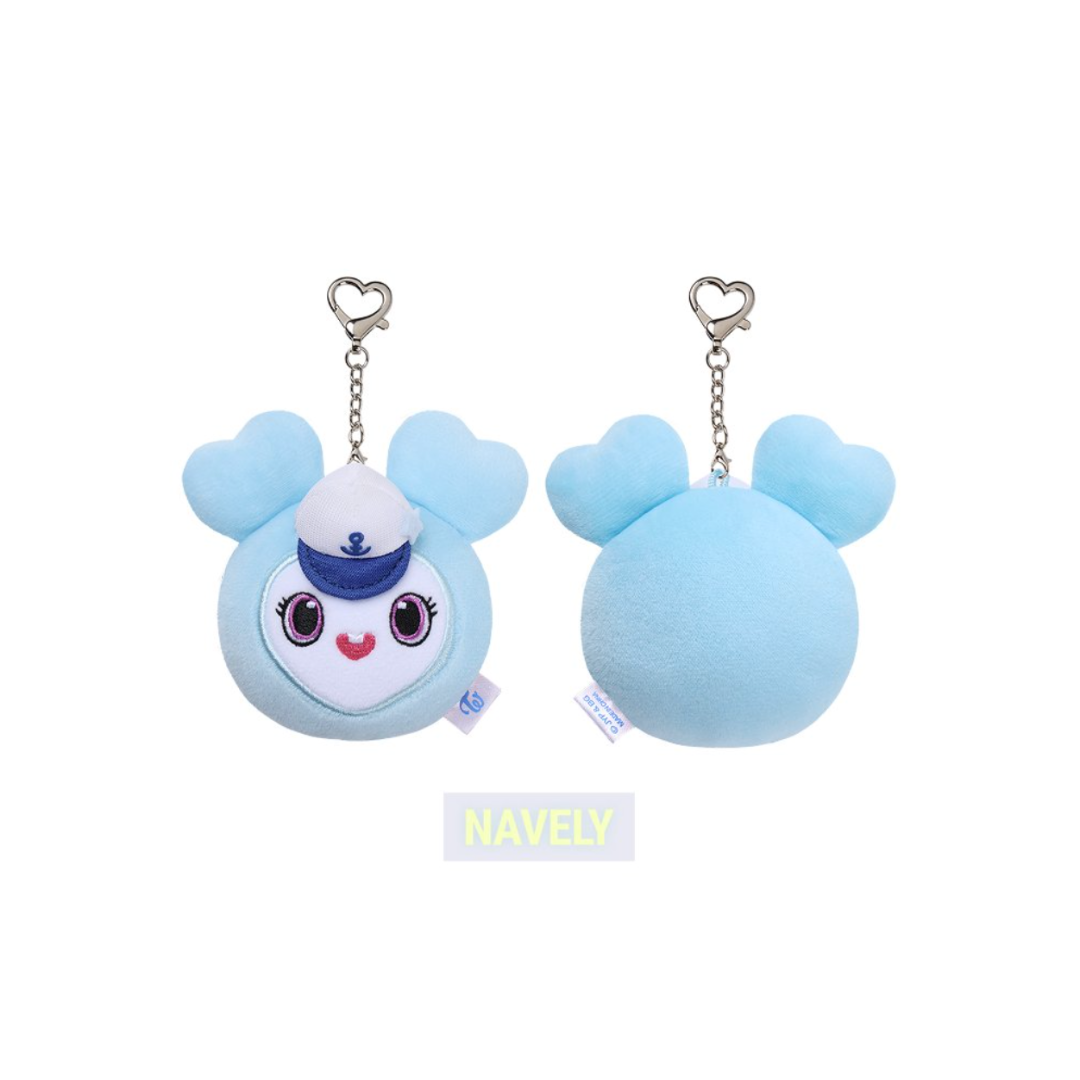 (PRE-ORDER) TWICE - LOVELY FACE KEYRING MARINE Ver. - 2026 TWICE THIS IS FOR WORLD TOUR FINALE in SEOUL (9 VERSIONS)