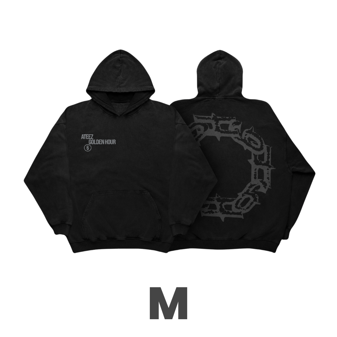 (PRE-ORDER) [hello82] ATEEZ - GOLDEN HOUR : Part.6 Merch - HOODIE (3 SIZES) - LightUpK