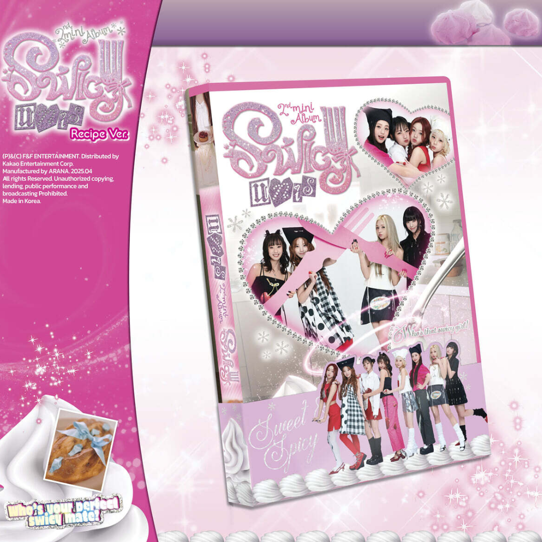 UNIS - 2ND MINI ALBUM [SWICY] (RECIPE VER.) - LightUpK