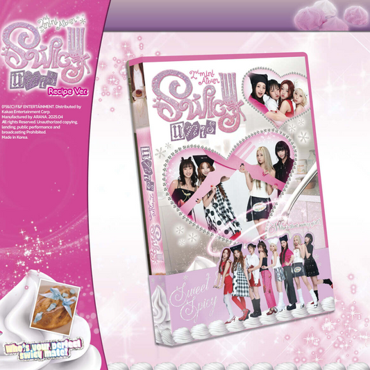 UNIS - 2ND MINI ALBUM [SWICY] (RECIPE VER.) - LightUpK