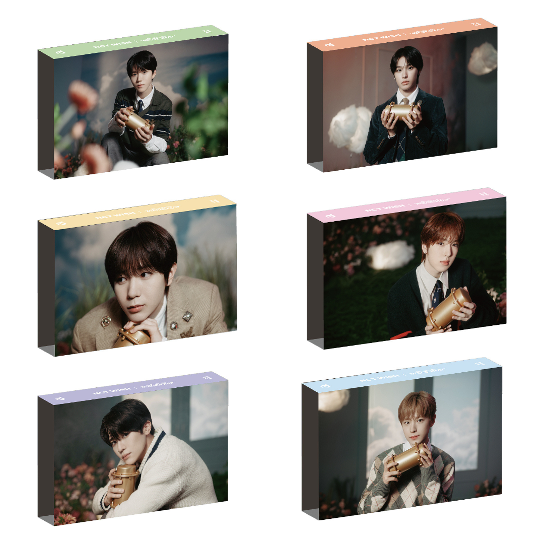 (PRE-ORDER) NCT WISH - [WISHLIST] WISH FOR U (TAPE VER.) (6 VERSIONS) - LightUpK